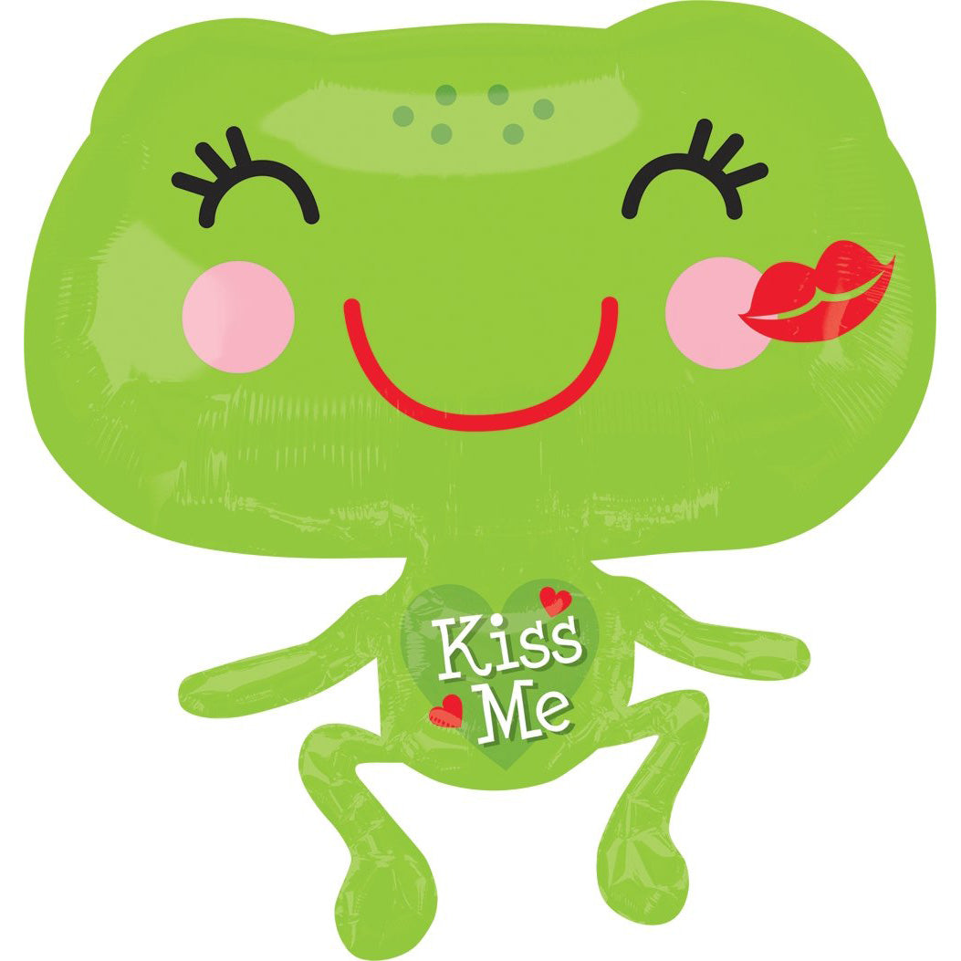 Kiss Me Frog Balloon