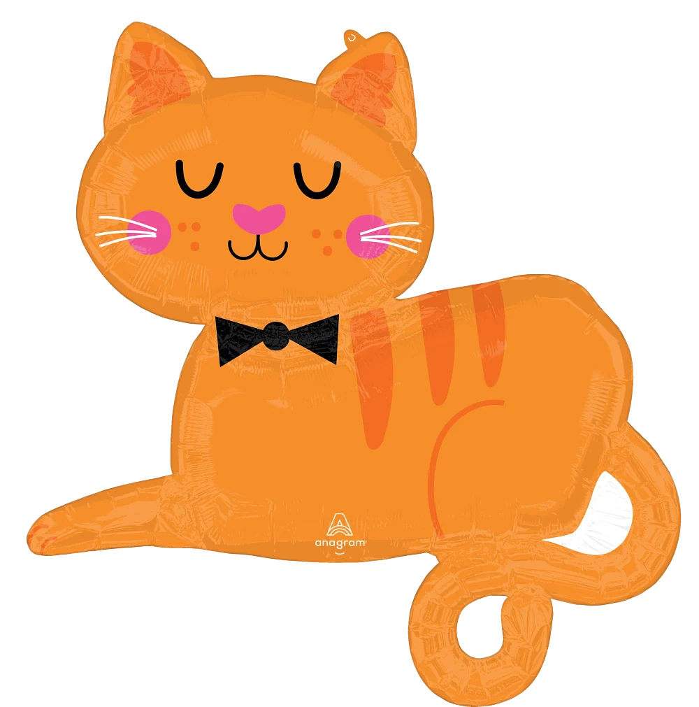 Orange Tabby Cat Balloon