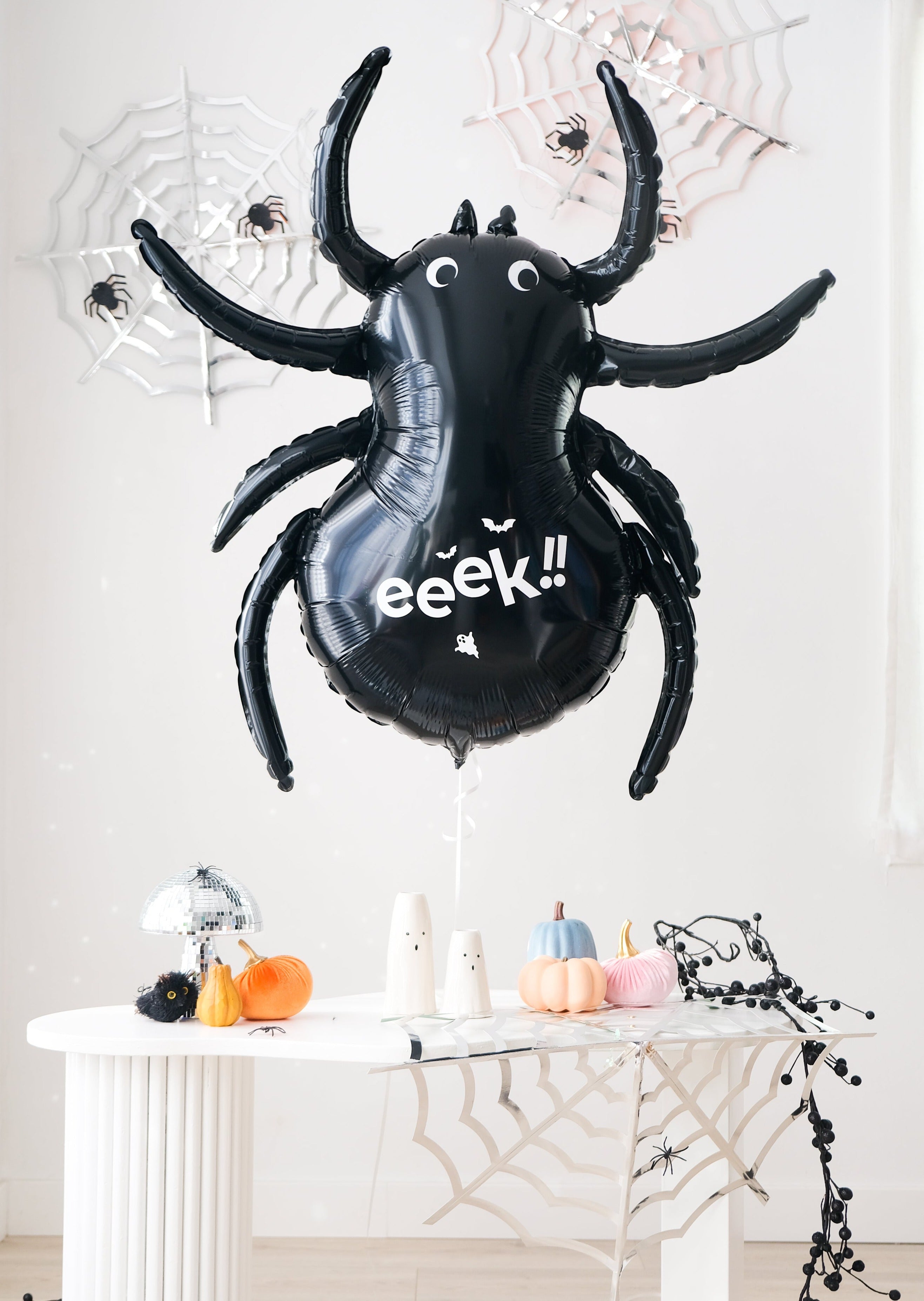 spider balloon halloween meri meri oh shiny pasadena los angeles