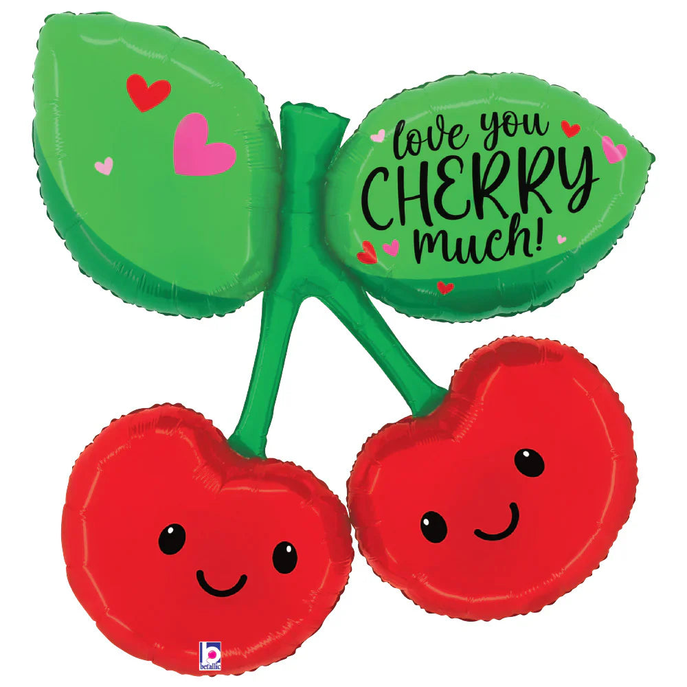 Love You Cherry Much Valentine Balloon