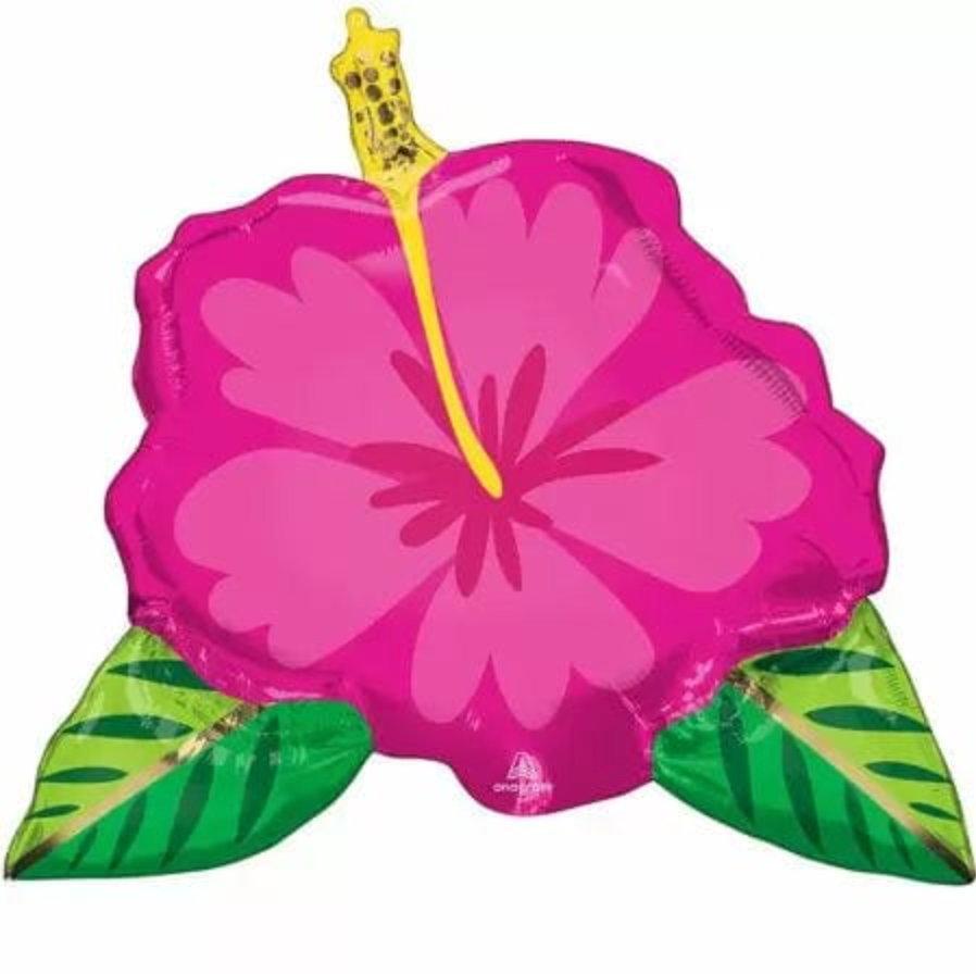 Pink Hibiscus Balloon