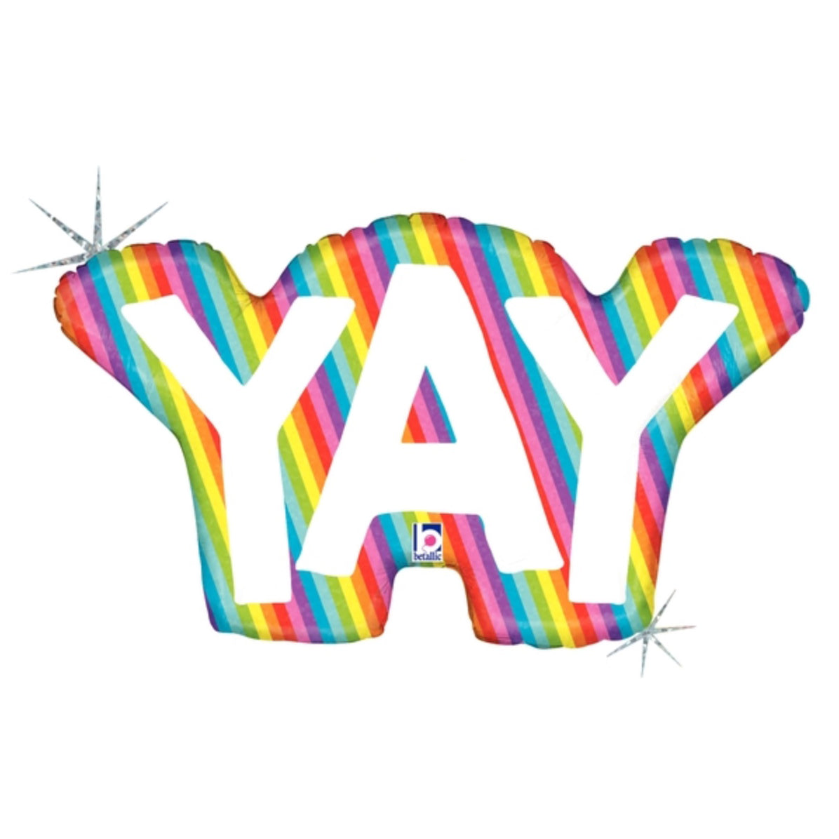 Rainbow Yay Balloon