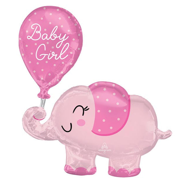 Baby Girl Elephant Balloon