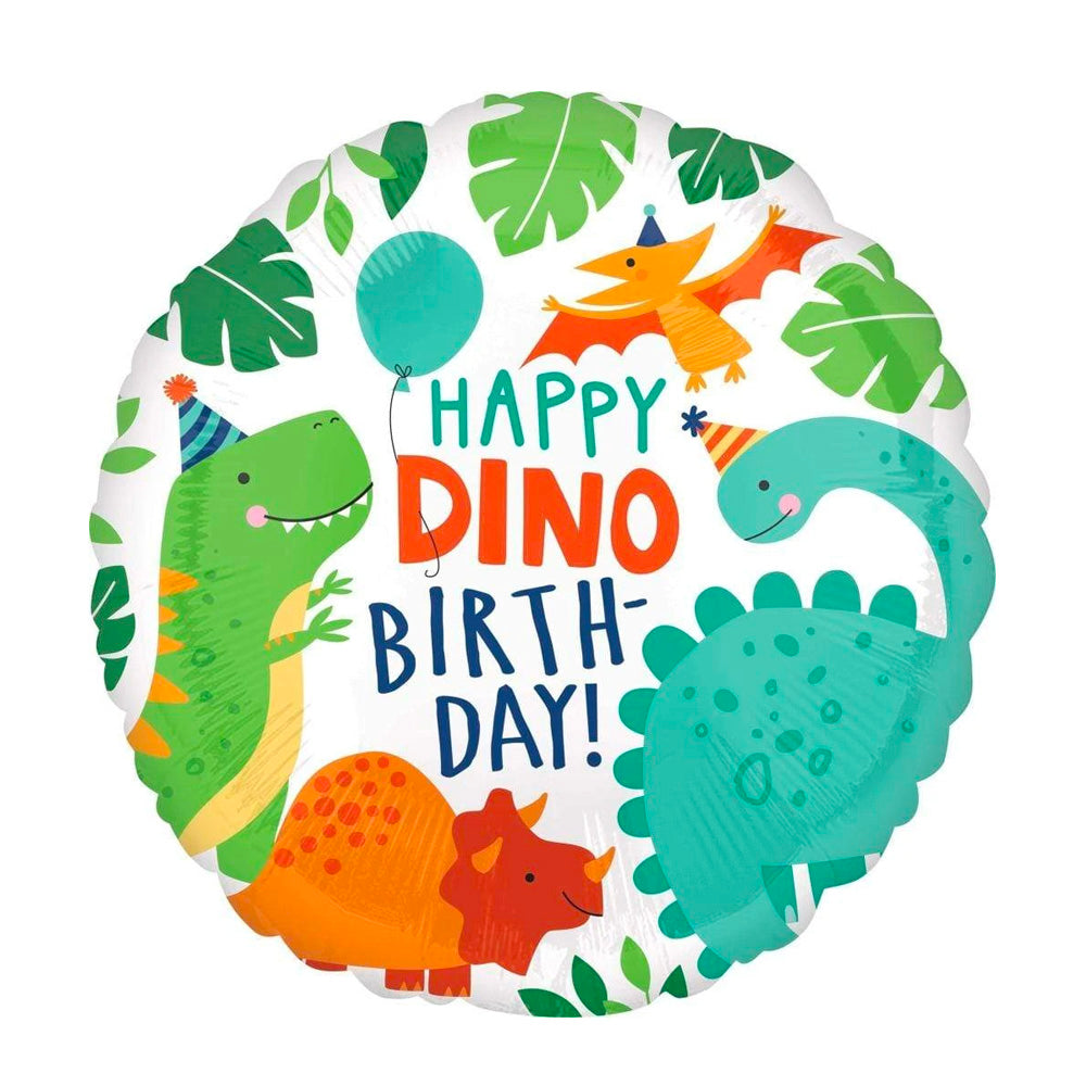Dino Birthday Balloon