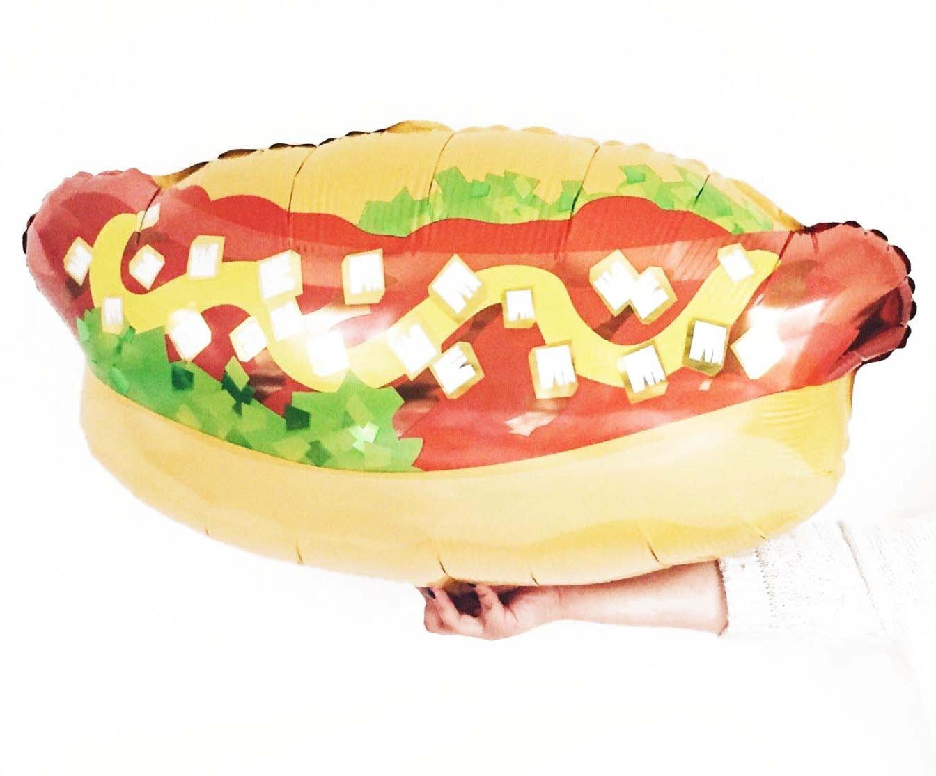 Hot Dog Mylar Balloon