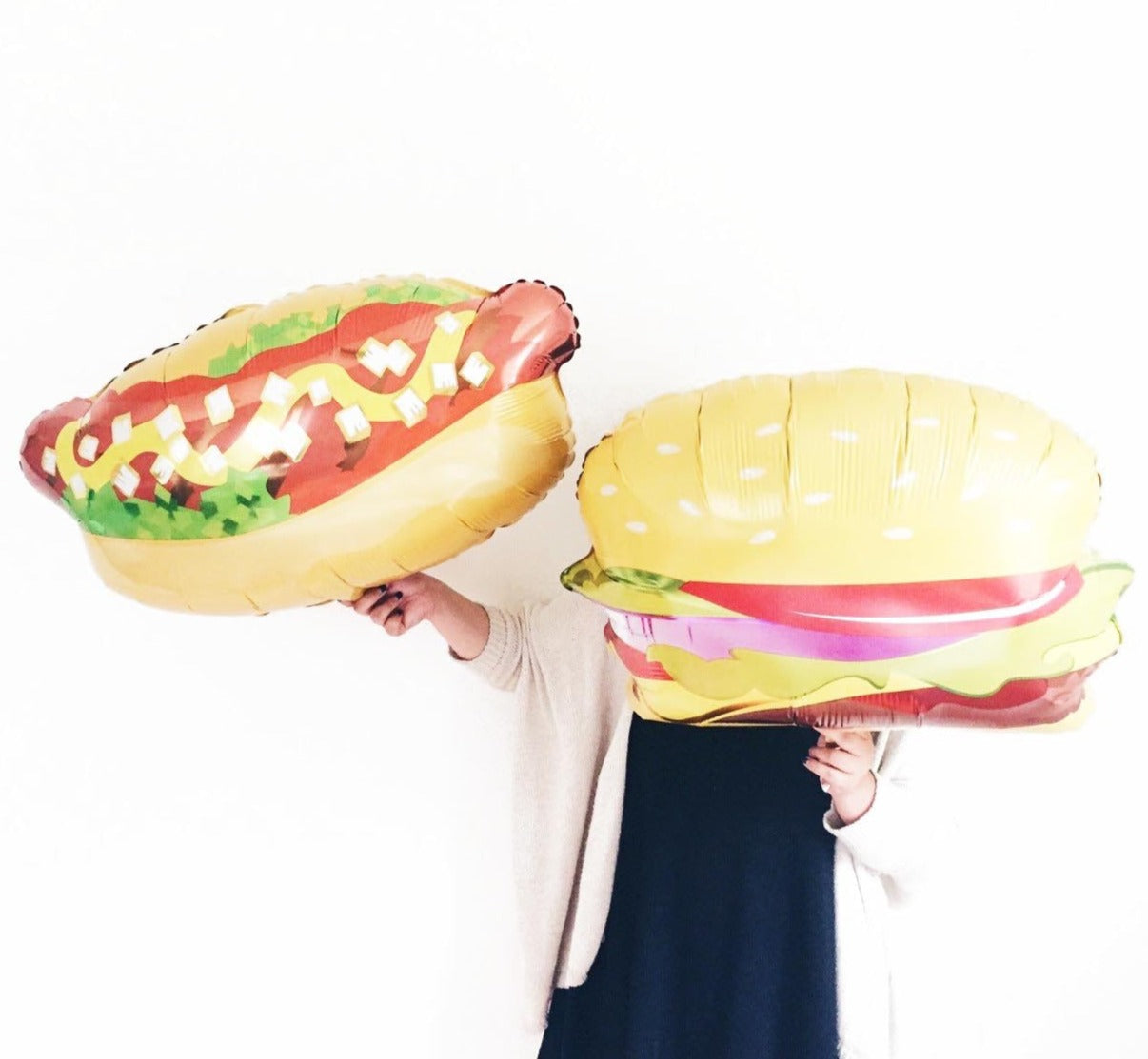 Hot Dog Mylar Balloon