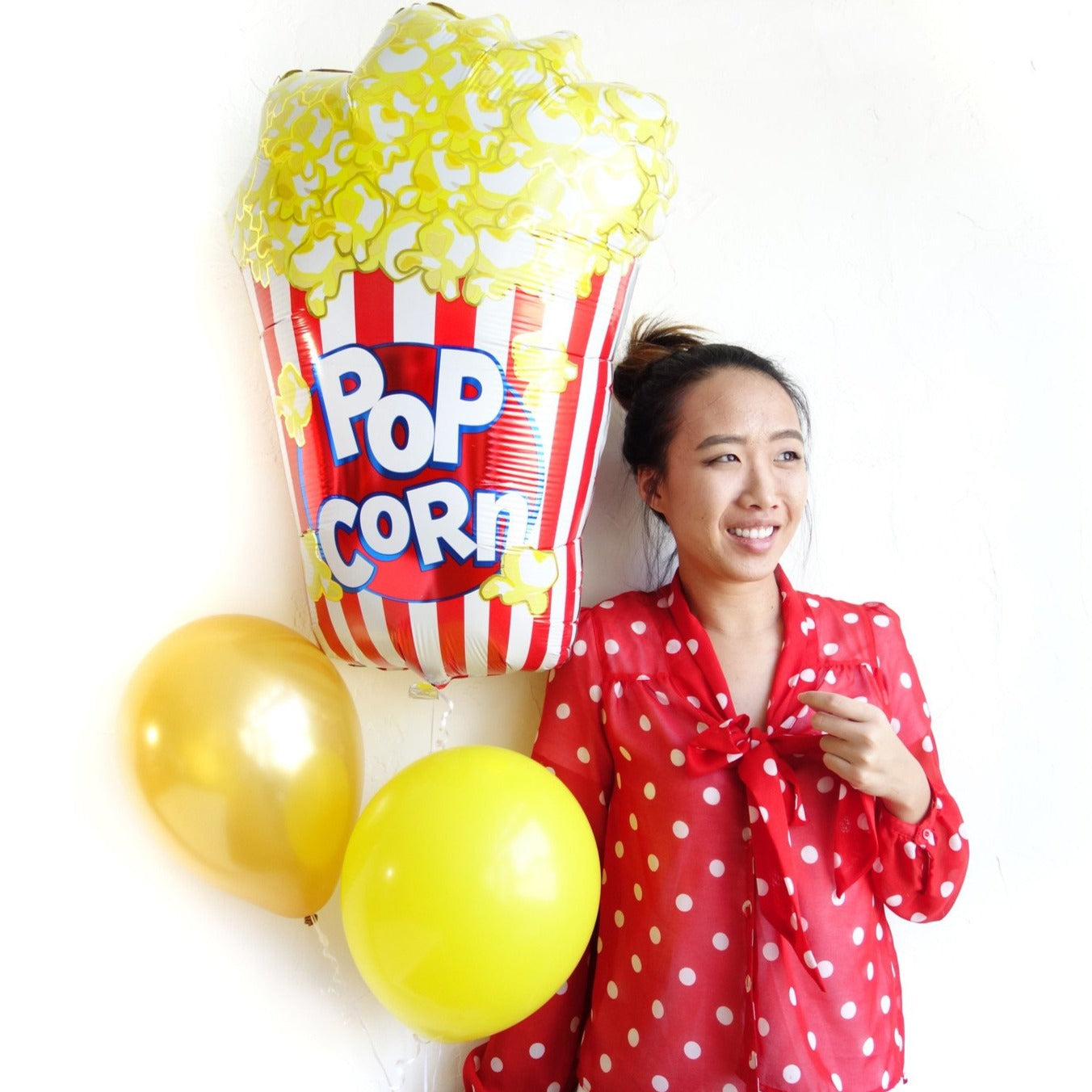 Popcorn Mylar Balloon